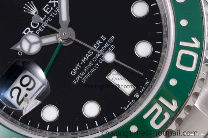 0409 HighQuality GMT Master II 126720 VTNR 904L SS Clean Factory 1:1 Best Edition on Oyster Bracelet VR3186 CHS 2375